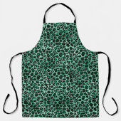 Design 9 uit de Emerald and Gold Safari-reeks Schort (Voorkant)