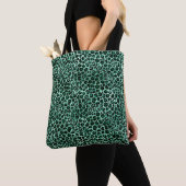 Design 9 uit de Emerald and Gold Safari-reeks Tote Bag (Dichtbij)