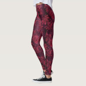 Design 9 van de Claret Velvet reeks Leggings (Links)