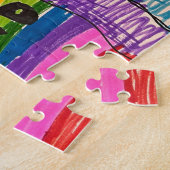 Design a Custom Puzzle with Your Child's Art Legpuzzel (Zijkant)