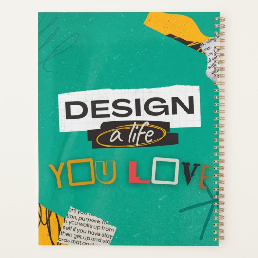 Design a Life You Love Planner (Achterkant)