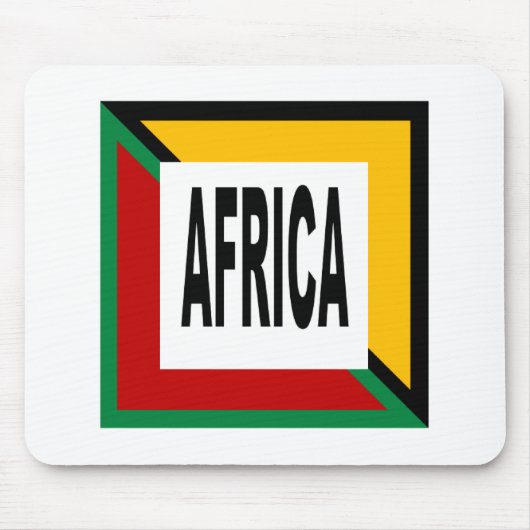DESIGN AFRICA-muismatten Muismat (Voorkant)