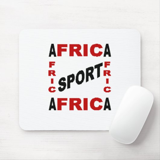 DESIGN AFRICA SPORT-muismatten Muismat (Met muis)