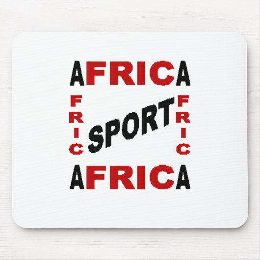 DESIGN AFRICA SPORT-muismatten Muismat (Voorkant)