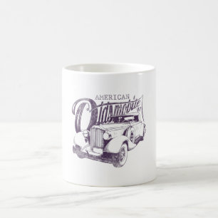 Design American Oldsmobile Koffiemok