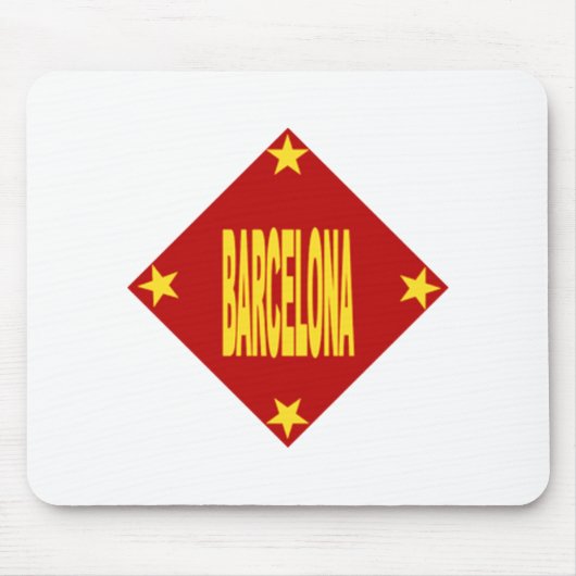 DESIGN BARCELONA-muismatten Muismat (Voorkant)