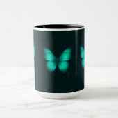DESIGN BORBOLETAS VERDES Caneca Combo Mok (Midden)
