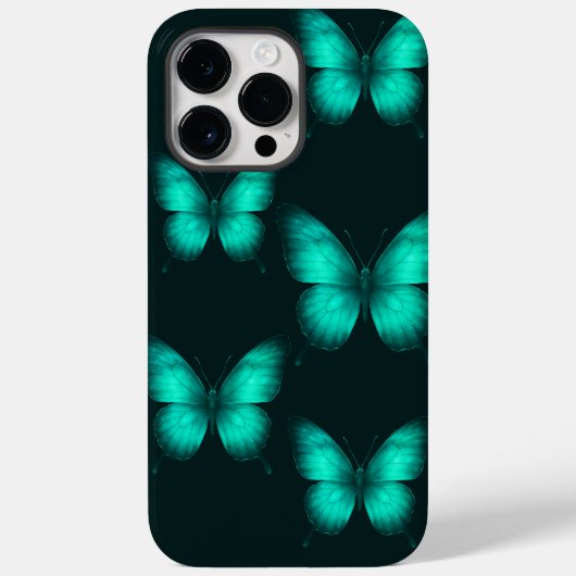 DESIGN BORBOLETAS  VERDES Capa para celular Case-Mate iPhone Case (Achterkant)