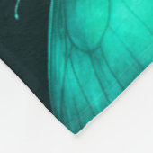 DESIGN BORBOLETAS VERDES Cobertor de Lã Fleece Deken (Hoek)