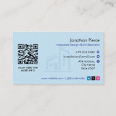 Design-Build Firms Business | Sealight Minimalist Visitekaartje (Achterkant)