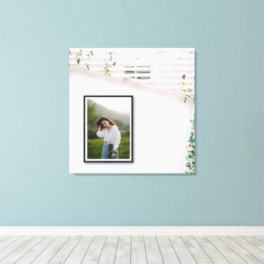 Design canvas print (Insitu (Houten vloer))
