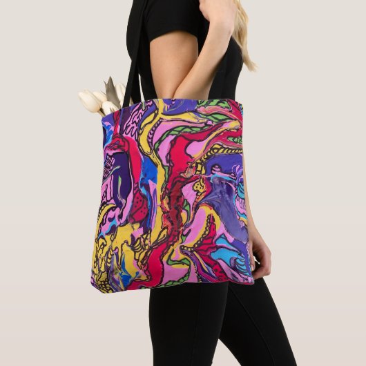 Design Canvas tas "Oerwoud Fever" (Dichtbij)