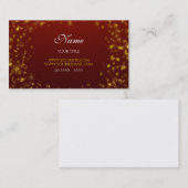 Design Christmas Visitekaartje (Voorkant / Achterkant)