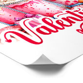 Design Coffee Is My Valentine Funny Lover  Poster (Hoek)