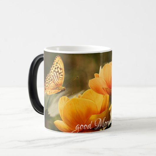 Design Coffee Mugs & Tea Cup, unieke koffiemuizen. Magische Mok (Voorkant links)