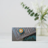 Design Coffee Square Table Simple Loyalty Koffie (Staand voorkant)