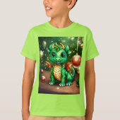 Design Concept voor "Dragon's Fiery Fury" T-shirt (Voorkant)