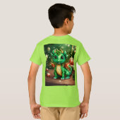 Design Concept voor "Dragon's Fiery Fury" T-shirt (Achterkant volledig)