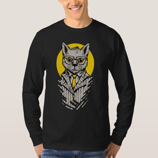 Design Costume Cat Mafia Boss  Essential T-shirt (Voorkant)
