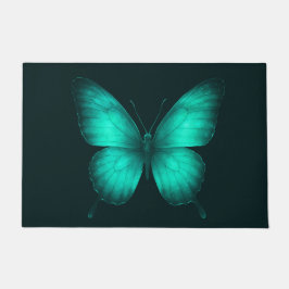 DESIGN DE Tapete BORBOLETA VERDES Deurmat
