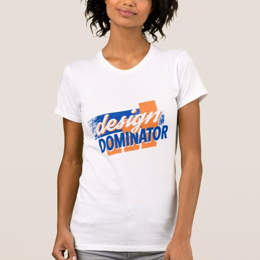 Design Dominator Distress Design T-shirt (Voorkant)