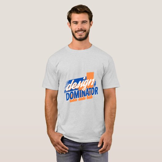 Design Dominator Distress Design T-shirt (Voorkant volledig)
