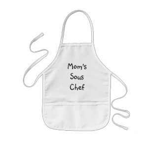 Design door porselein * Sous Chef * Apron Kinder Schort