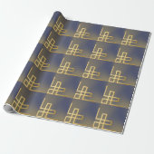 Design elegante e raffinato cadeaupapier (Uitgerold)