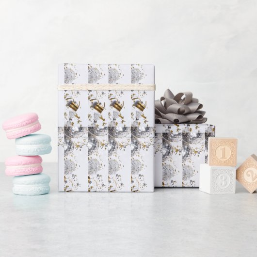 Design elegante e raffinato cadeaupapier (Baby Shower)