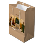 Design elegante e raffinato medium cadeauzakje (Voorkant Gekanteld)