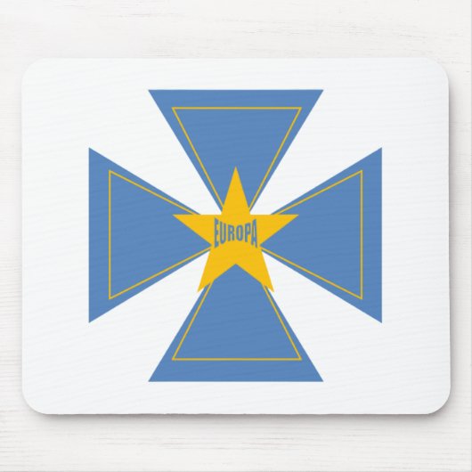 DESIGN EUROPA-muismatten Muismat (Voorkant)
