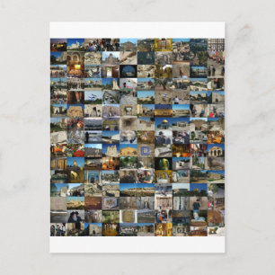 Design Exclusivo 100 Faces de Jerusalém Briefkaart