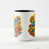 Design featuring an inspiring message for a fruiti mok (Midden)