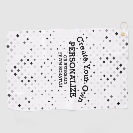 Design From Scratch Golfhanddoek (Horizontaal)