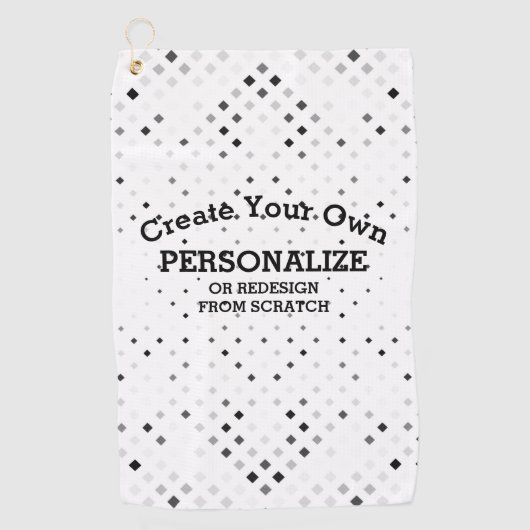 Design From Scratch Golfhanddoek (Voorkant)