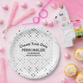 Design From Scratch Papieren Bordje (Feest)