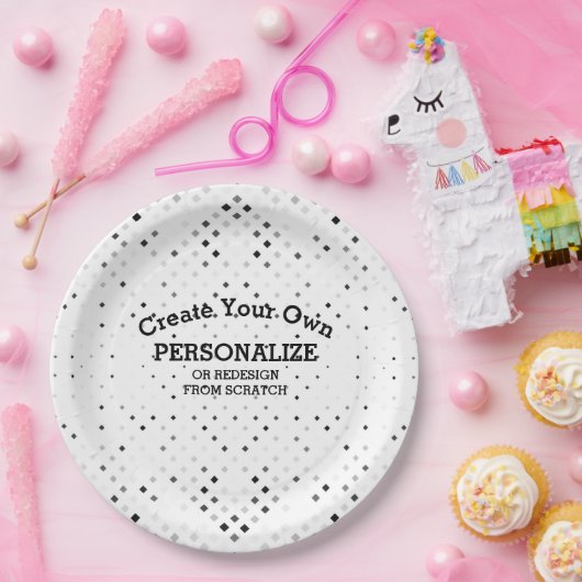 Design From Scratch Papieren Bordje (Feest)