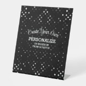 Design From Scratch Reclamebord Met Voetstuk (Voorkant)