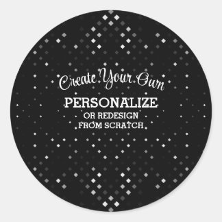 Design From Scratch Ronde Sticker