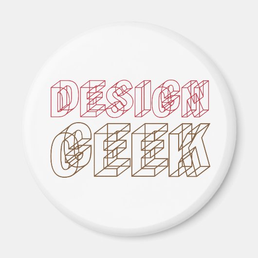 Design Geek Magneet (Voorkant)
