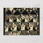 Design geïnspireerd door Afrikaanse Kuba Briefkaart (Voorkant)