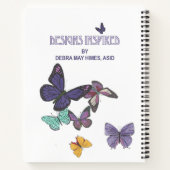 Design geïnspireerde laptop notitieboek (Achterkant)