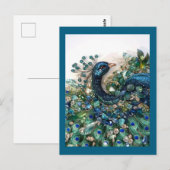 Design. Hand embroidery with precious stones. Briefkaart (Voorkant / Achterkant)