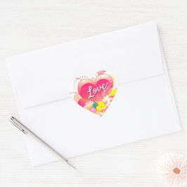 Design Heart Love Sticker