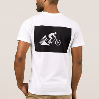 design illustration of bike t-shirt