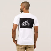design illustration of bike t-shirt (Achterkant volledig)