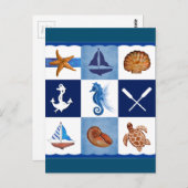 Design in de Noordzee Briefkaart (Voorkant / Achterkant)