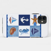 Design in de Noordzee Case-Mate iPhone Case (Achterkant (horizontaal))