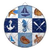 Design in de Noordzee Dartbord (Voorkant)