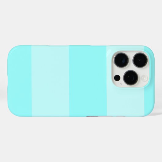 Design in lichtblauw Case-Mate iPhone case (Achterkant (horizontaal))